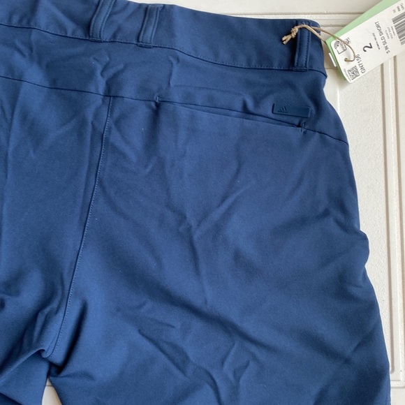 NWT Adidas Primegreen 5" Performance Golf Shorts Navy Size 2 - Picture 7 of 8